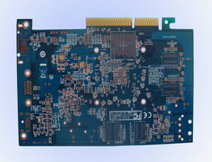 FR-4 1.6mm 6层OSP+电金手指显卡板